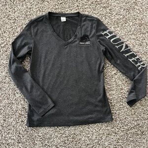 V Neck Schooling Traverse City Horse Show Shirt